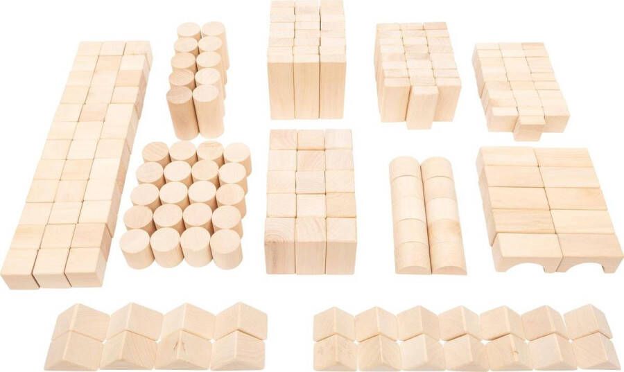 Small Foot Company small foot Natural Wooden Building Blocks pack of 200 in bag
