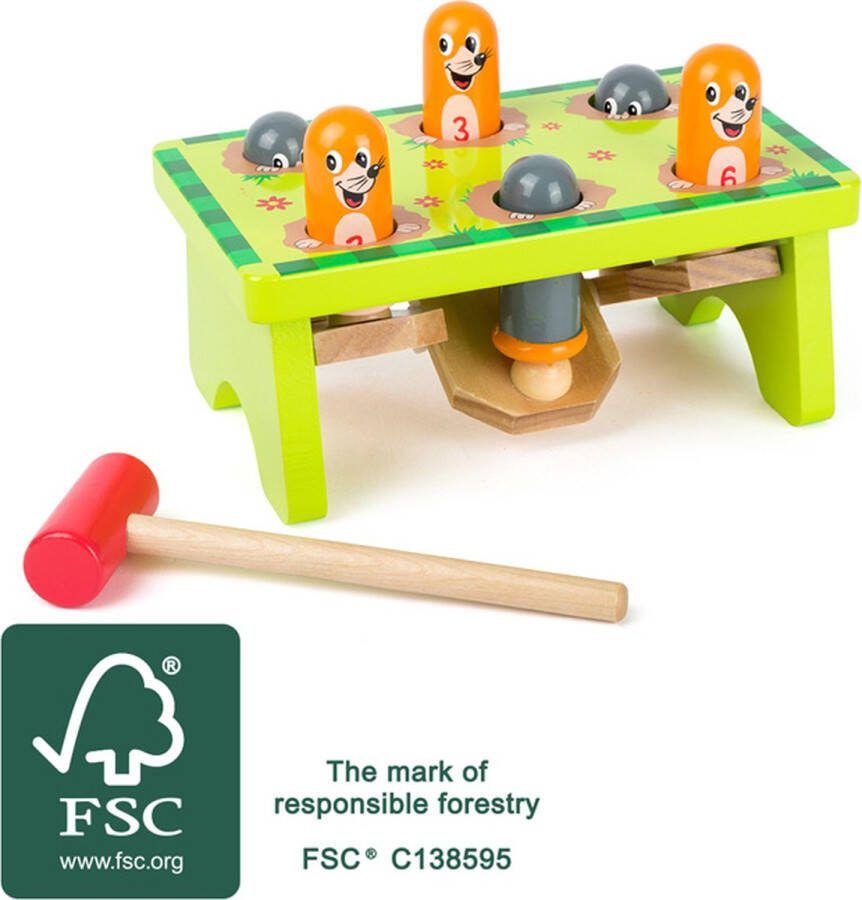 Small foot Pop goes the mole Hammering Game