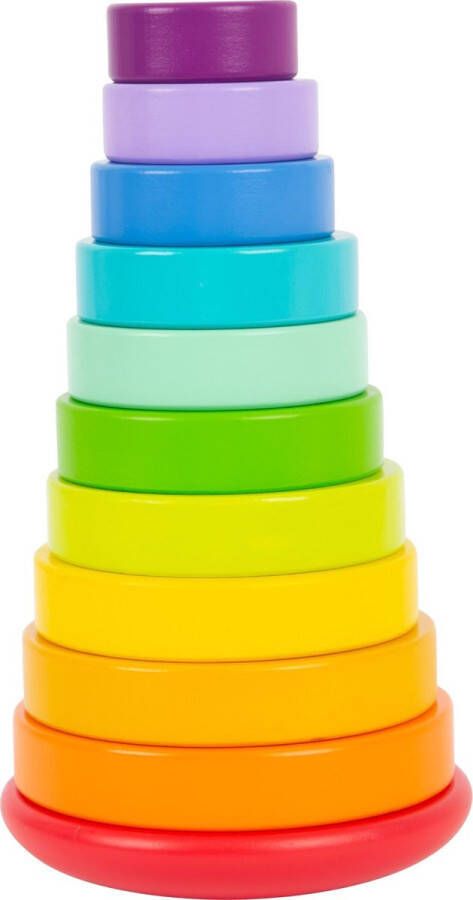 Small Foot Company small foot Stacking Tower Shape-Fitting Rainbow