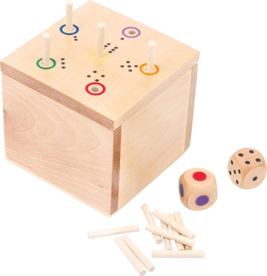 Small Foot Company small foot Dice Game in a box 6 out