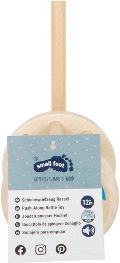 Small foot Houten Duwfiguur Rammelaar