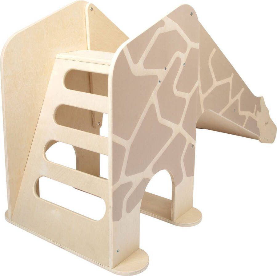 Small foot Houten Indoor Glijbaan Giraffe Wildlife
