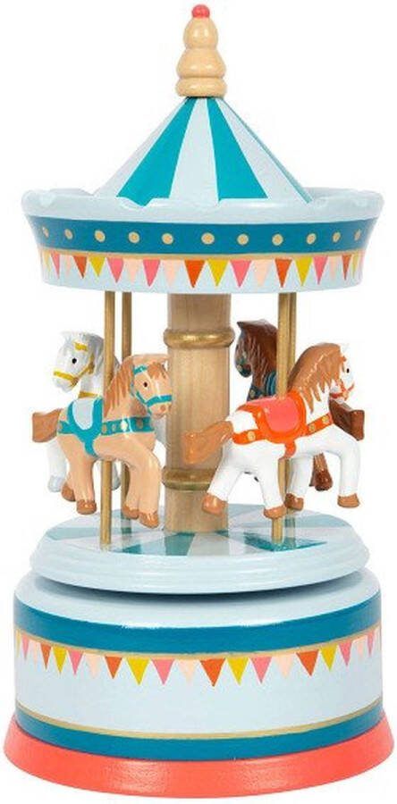 Small foot Houten Muziekdoos Draaimolen