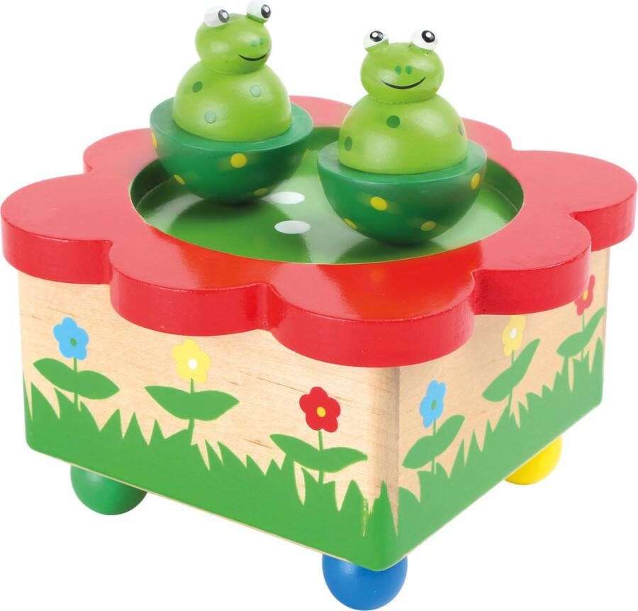Small Foot Company Houten Muziekdoos Kikker vijver