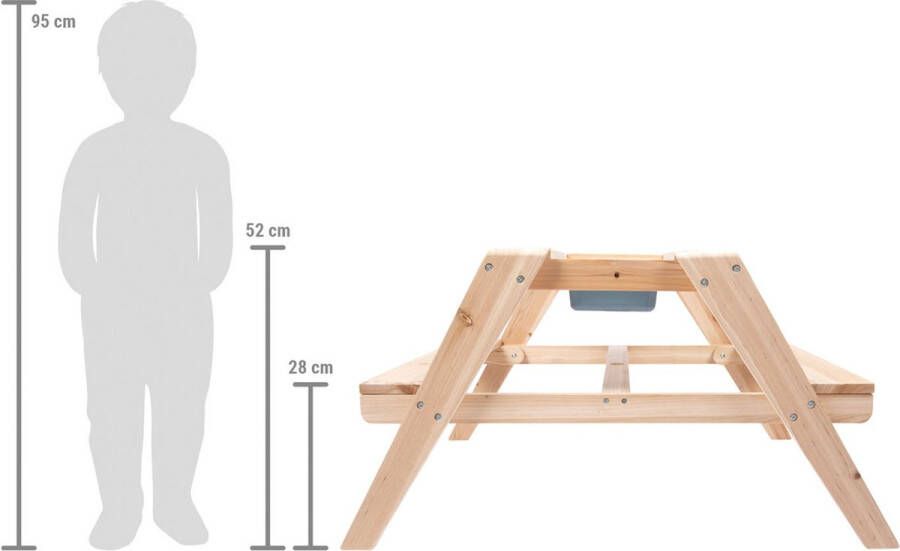 Small foot Houten Picknick- en Moddertafel