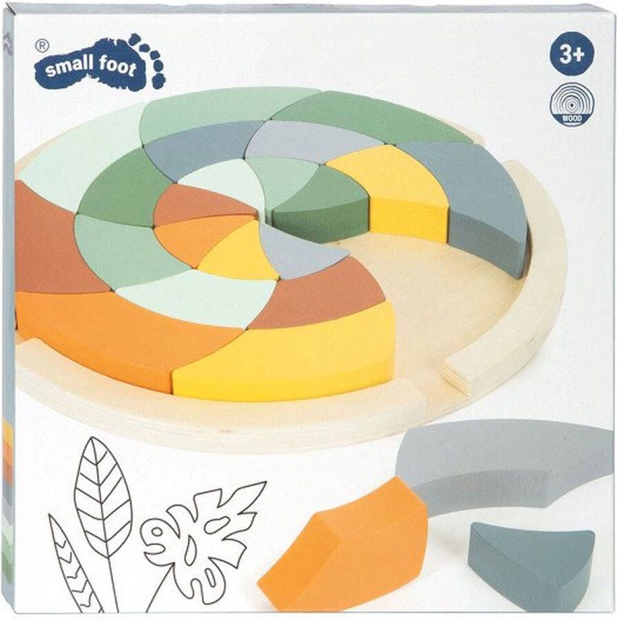 Small foot Kleuren puzzel Safari Houten speelgoed vanaf 3 jaar