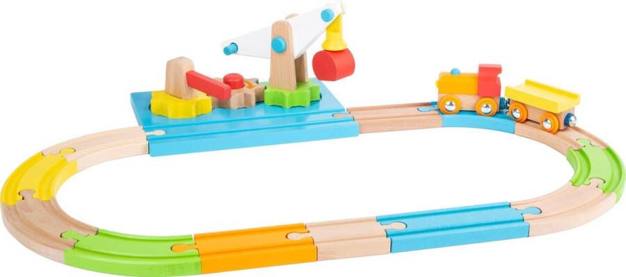 Small Foot Company small foot Junior Crane Wooden Toy Train