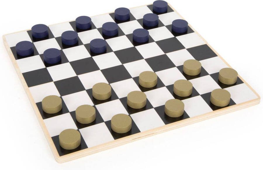 Small foot schaak en backgammmon spel (golden edition)