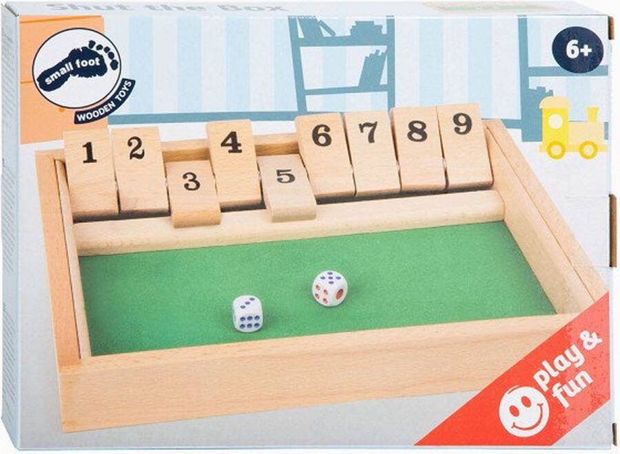 Small foot Shut the Box Houten Dobbelspel