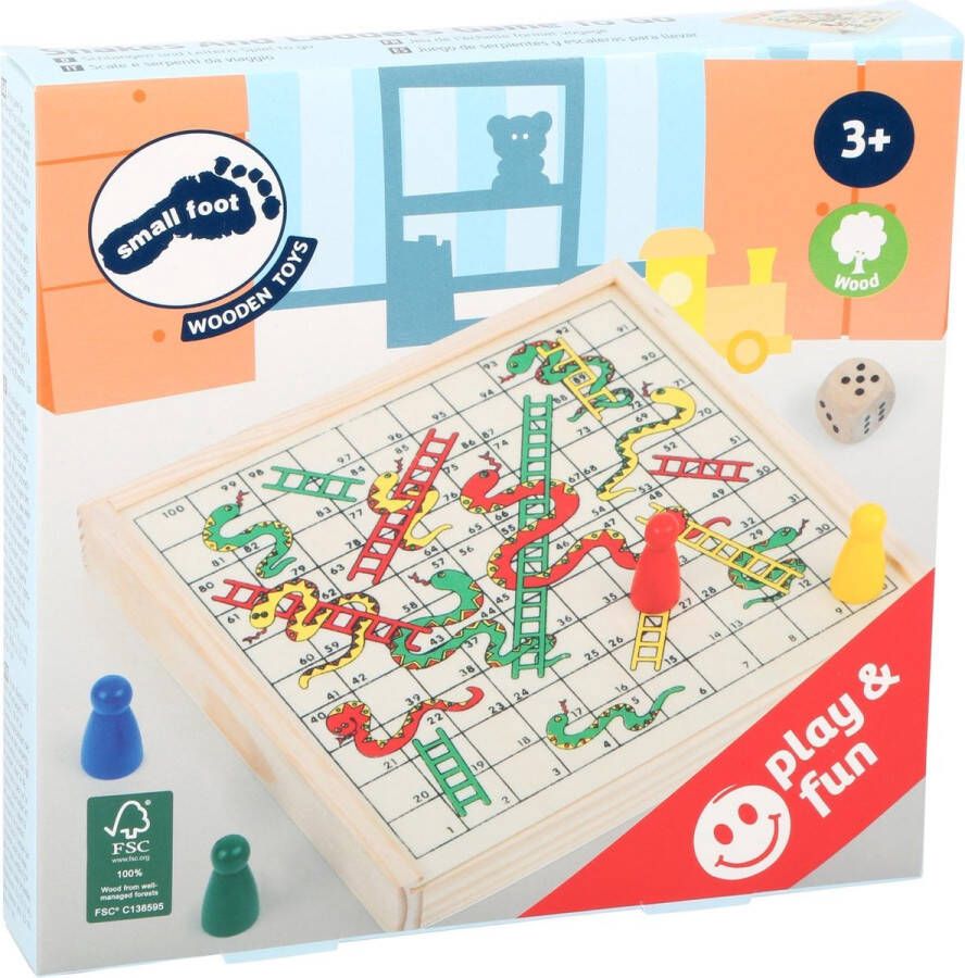Small Foot Company small foot Snakes and Ladders Game To Go