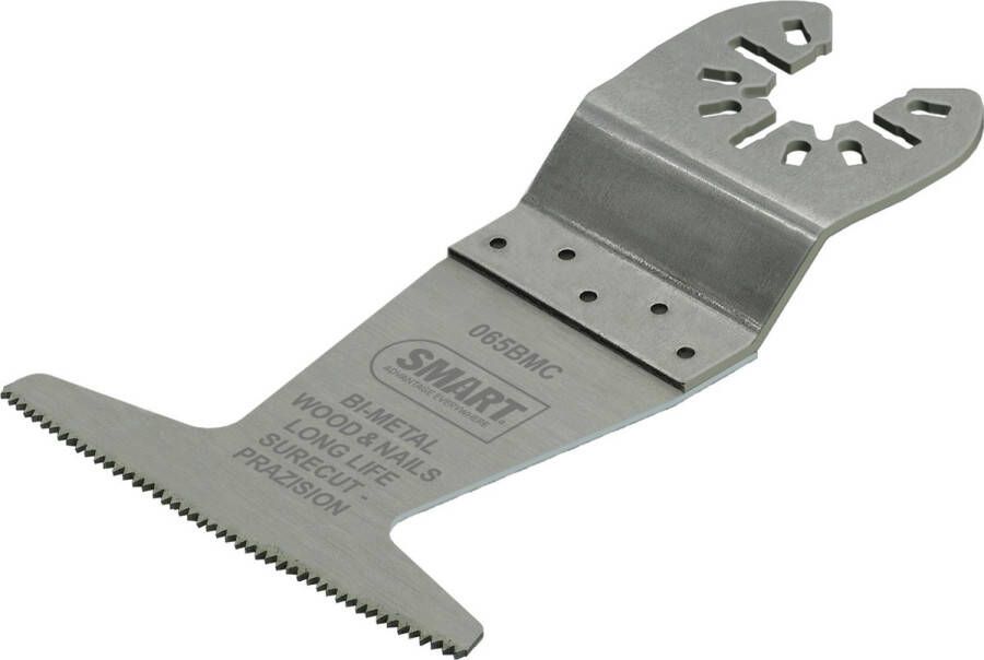SMART Blades Pro Multitool Precisie Zaagblad Bi Metaal HS Hout Metaal Kunststof 65x51mm