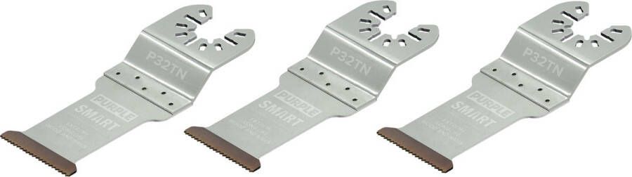 Smart blades UN PUR 32x52mm BiM Titaan blad 3+1st voor multitool