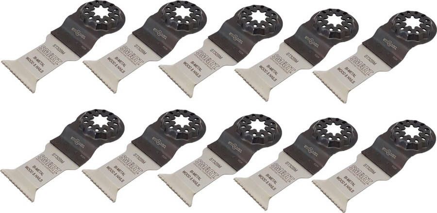 SMART Blades Starlock Multitool Zaagblad Bi-Metaal Hout Spijkers Schroeven Non-Ferro 32x42mm 10 stuks