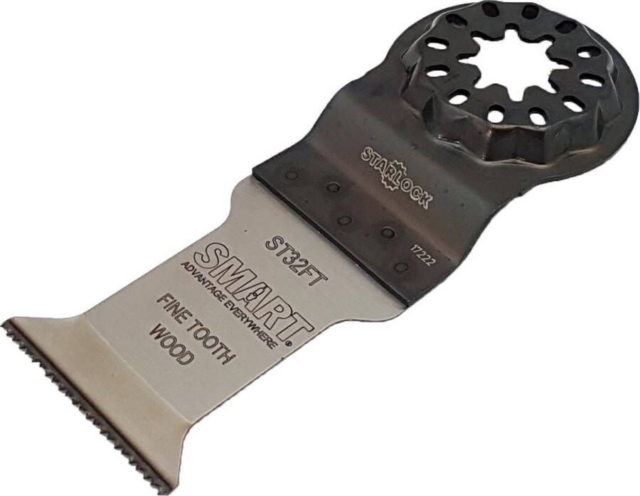 SMART Blades Starlock Multitool Zaagblad Fijntandig Hout Plastic 32x42mm