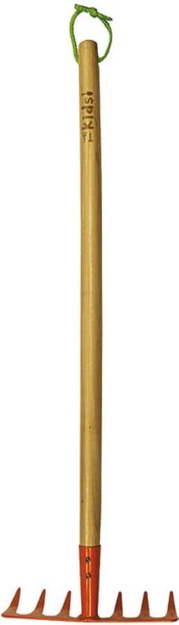 Smart Garden Products Briers Kids Hark Houten steel 61 5 cm Oranje Kinderhark