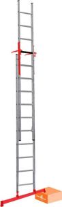 Smart Level Ladder Schuifladder Pro met Leveling Systeem en met Topsafe Systeem 2 x 10 treden