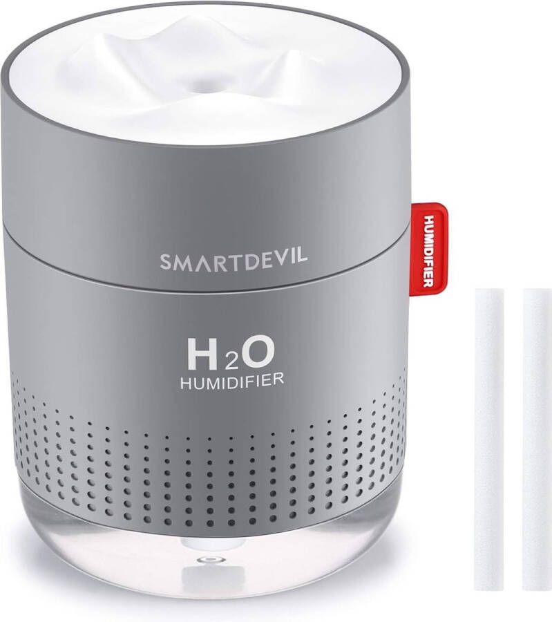 Smartdevil Luchtbevochtiger 500ml Stil 2 Filters Automatische Uitschakeling Met Nachtlichtfunctie