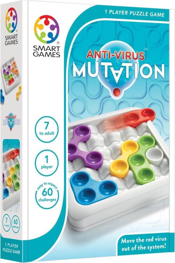 SmartGames Anti-Virus Mutation Denkspel 60 opdrachten