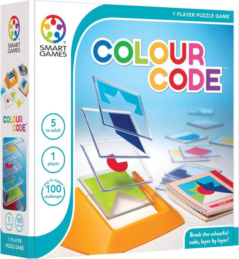 SmartGames Colour Code Educatief spel Vormen en Kleuren