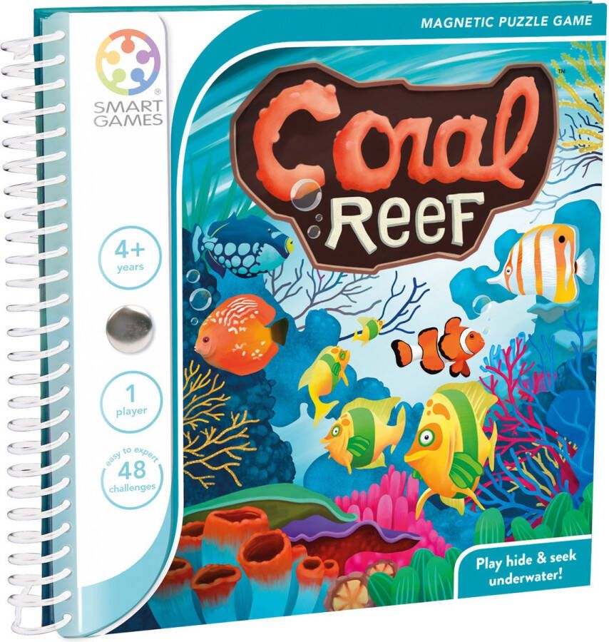 Smart Games Smartgames Magnetic Travel Colar Reef 48 opdrachten