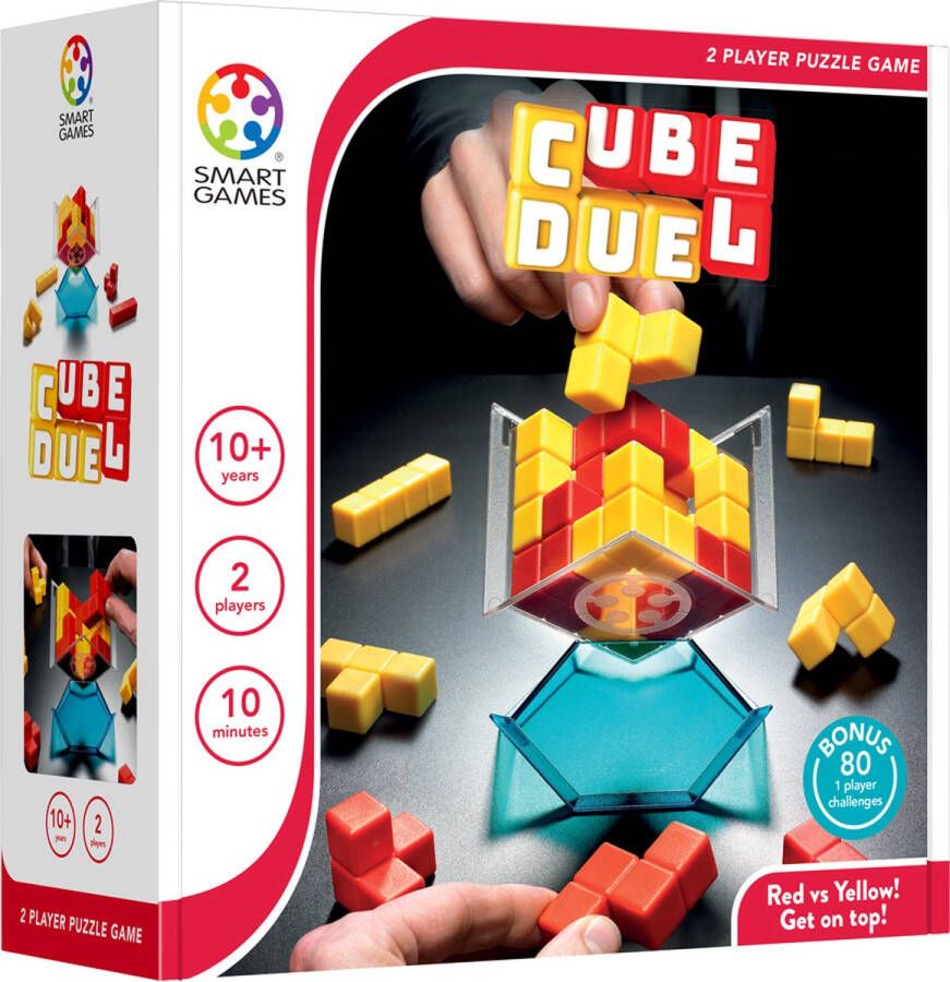 SmartGames Cube Duel Strategisch 3D-spel voor 2 spelers