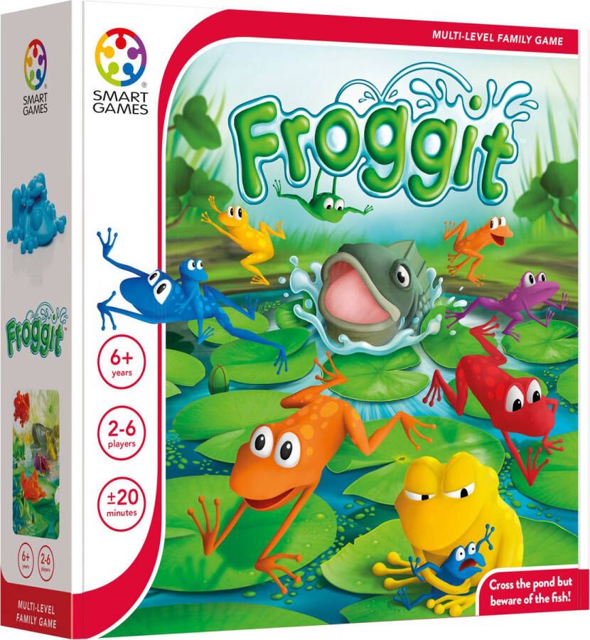 SmartGames Froggit familiespel 2 tot 6 spelers