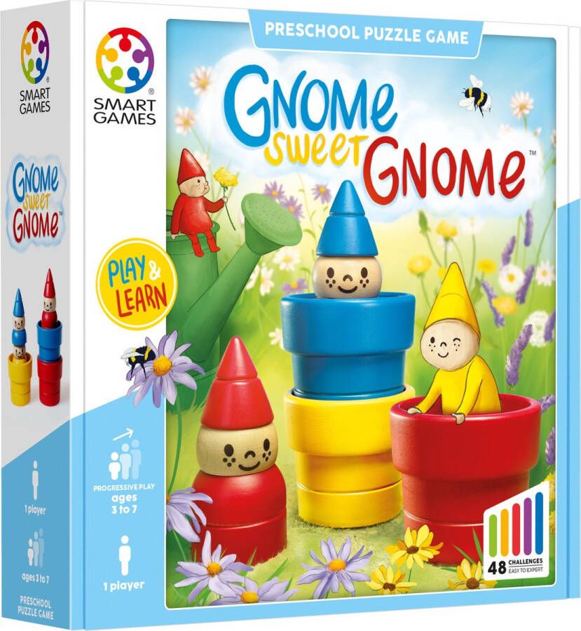 Smart Games Gnome Sweet Gnome 48 opdrachten