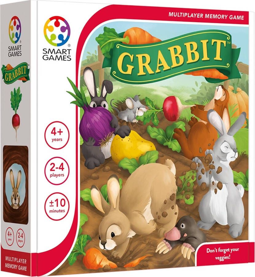 SmartGames Grabbit Kinderspel Memory