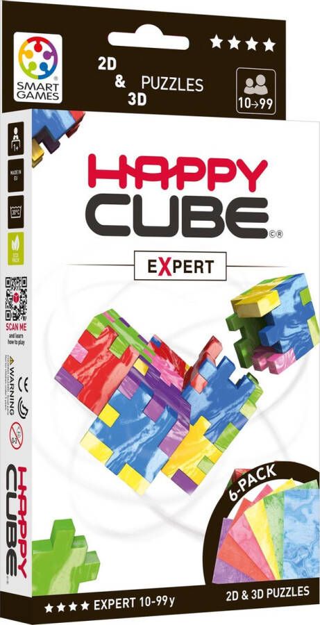 Smart Games Smartgames Happy Cube 6 Colour Pack Expert
