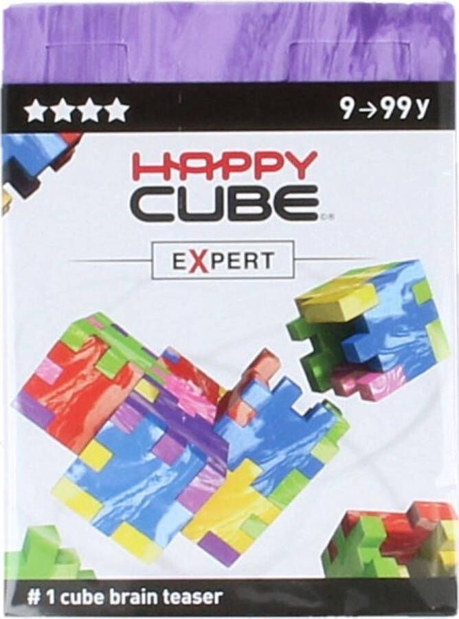 SmartGames Happy Cube Expert Puzzel Paars