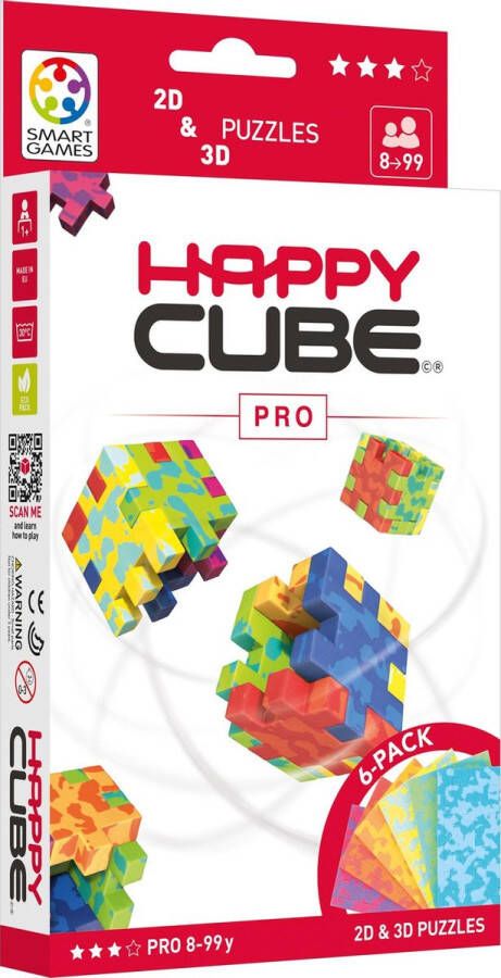 Smart Games Smartgames Happy Cube 6 Colour Pack Pro