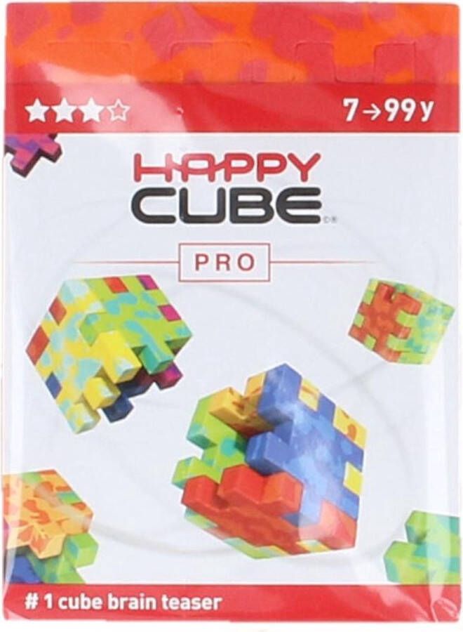 SmartGames Happy Cube Pro Puzzel Oranje Rood