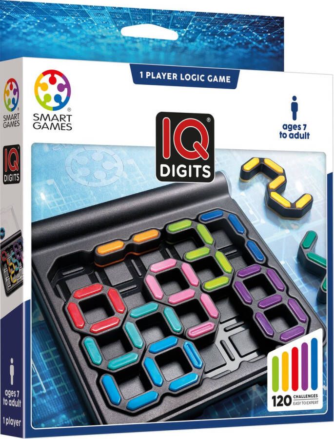 Smart Games Smartgames IQ Digits (120 opdrachten)