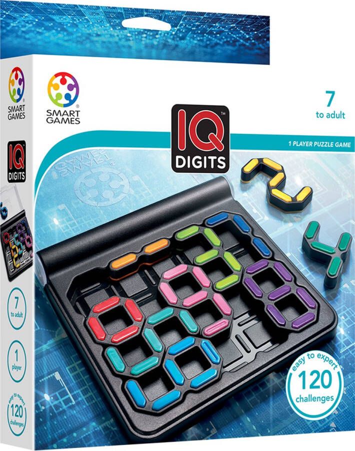 Smart Games Smartgames IQ Digits (120 opdrachten)