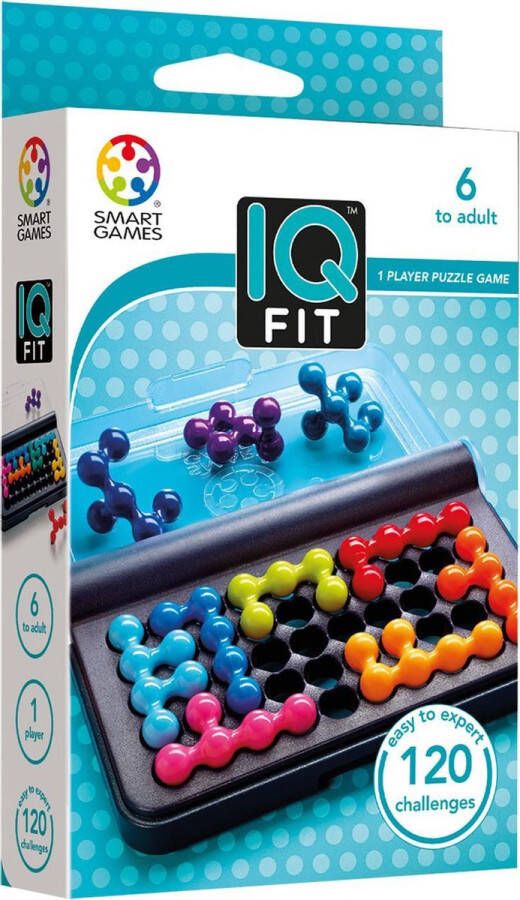 Smart Games Smartgames IQ Fit (120 opdrachten + 10 extra on line)