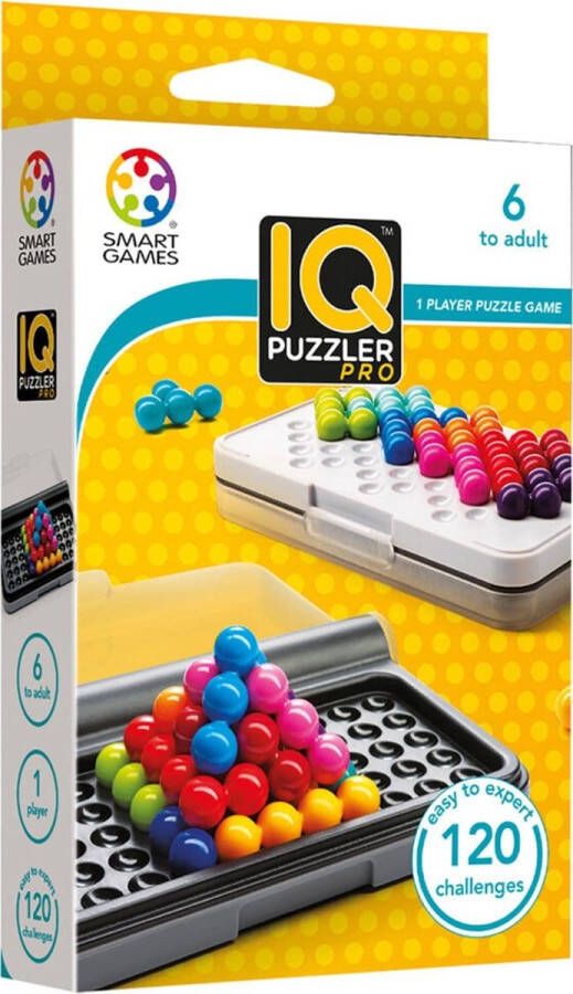 SmartGames IQ Puzzler Pro 120 opdrachten Denkspel