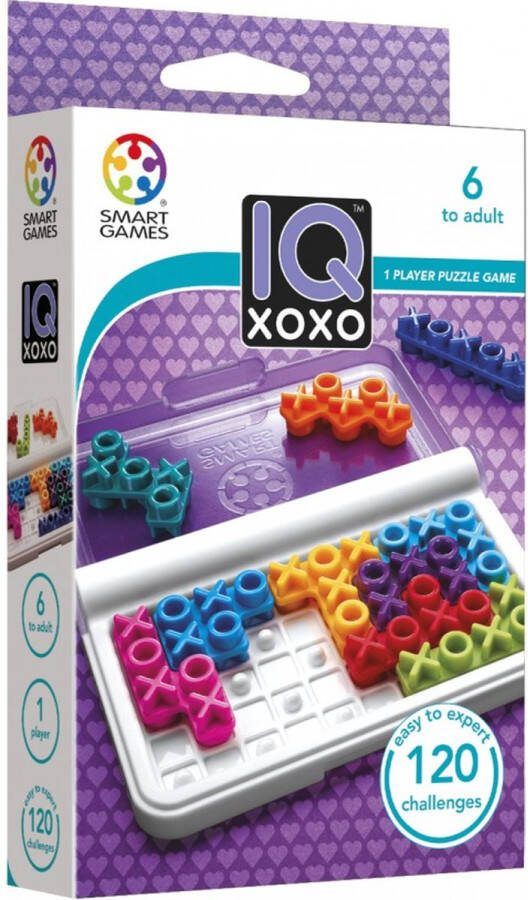 Smart Games Smartgames IQ XOXO 120 opdrachten