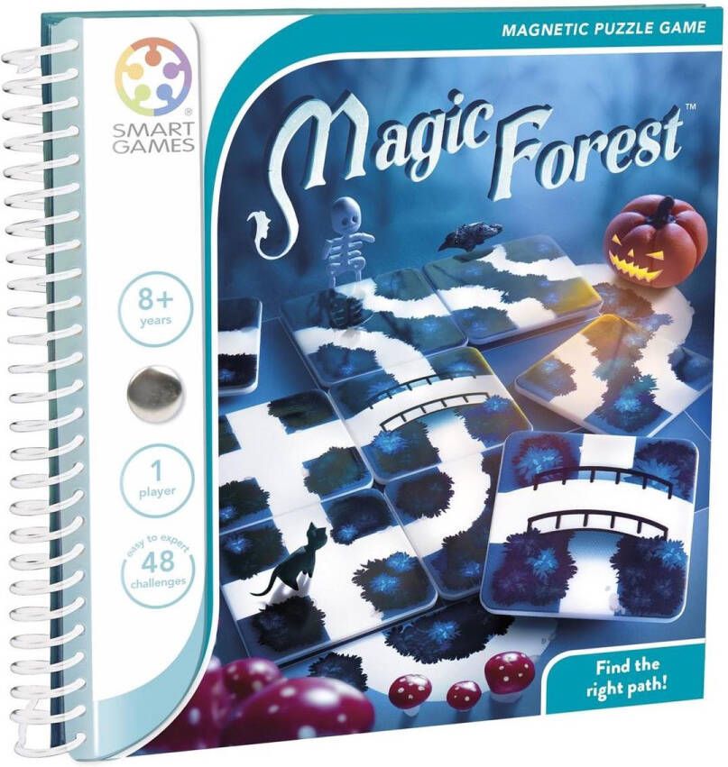 SmartGames Magic Forest Magnetisch reisspel met 48 opdrachten
