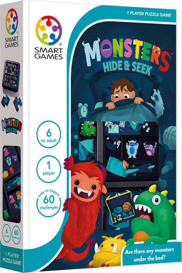 Smart Games Monsters Hide & Seek (60 opdrachten)