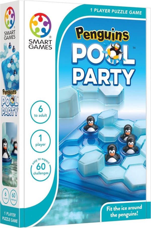 Smart Games Smartgames Penguins Pool Party (60 opdrachten)