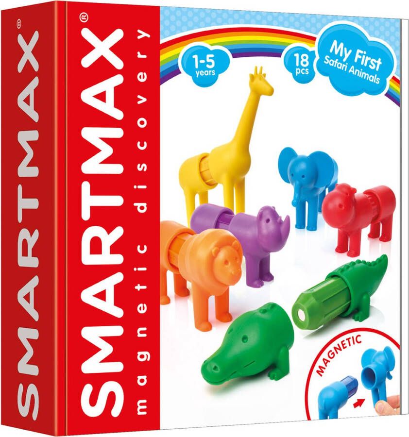 Smart Games SmartMax My First Safari Animals 18 pieces