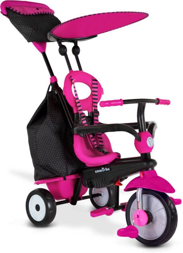 SmarTrike Vanilla Plus roze driewieler voor peuters