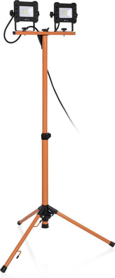 Smartwares FCL-80116 Bouwlamp Op Statief 2x 10 W LED – 750 lumen