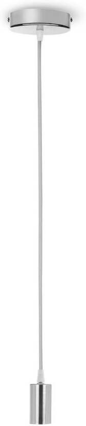 Smartwares IDE-60013 Hanglamp – Zilver – Metaal – Ø 4 2 – Max. 152 cm