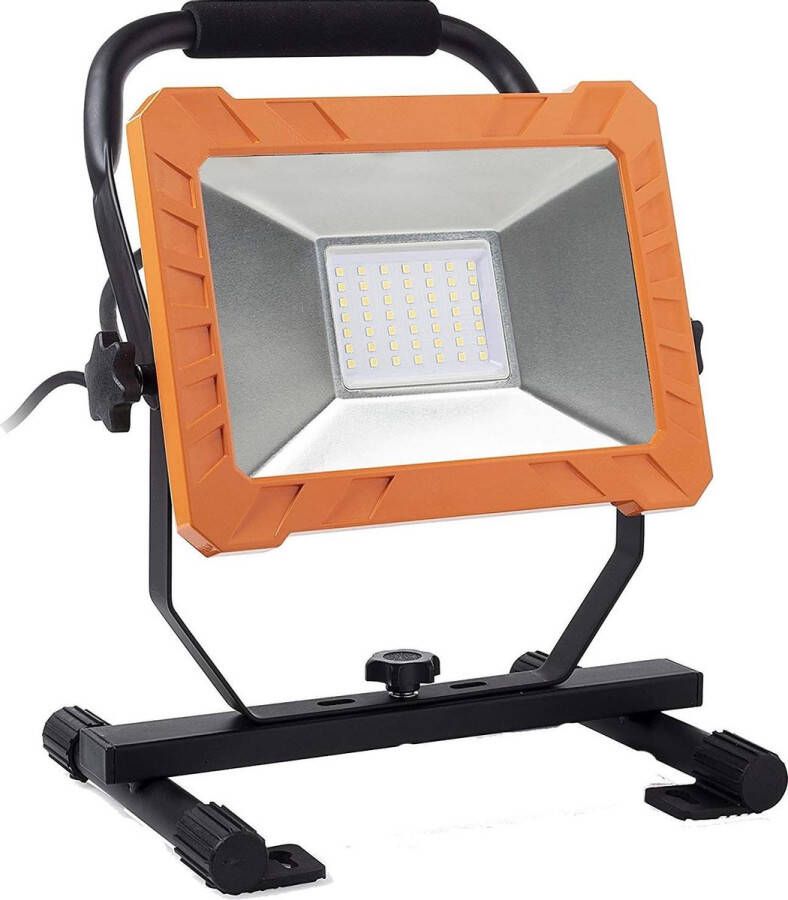 Smartwares Werklamp LED 24 5x18x36 cm oranje