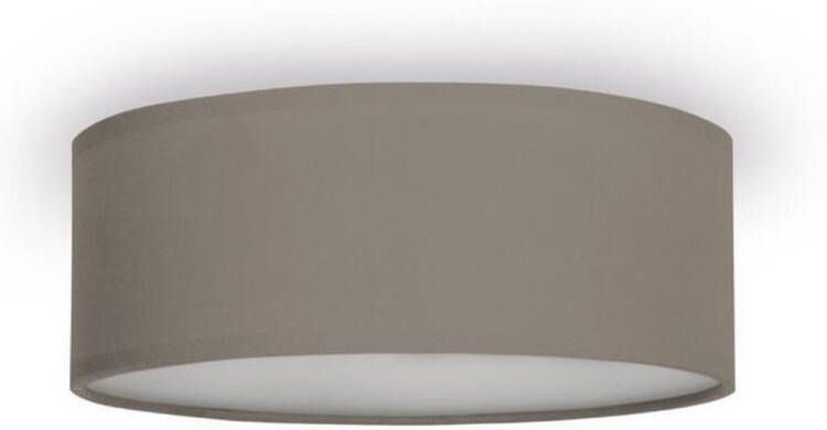 Smartwares plafondlamp Mia 30 x 10 cm 40W E14 textiel bruin