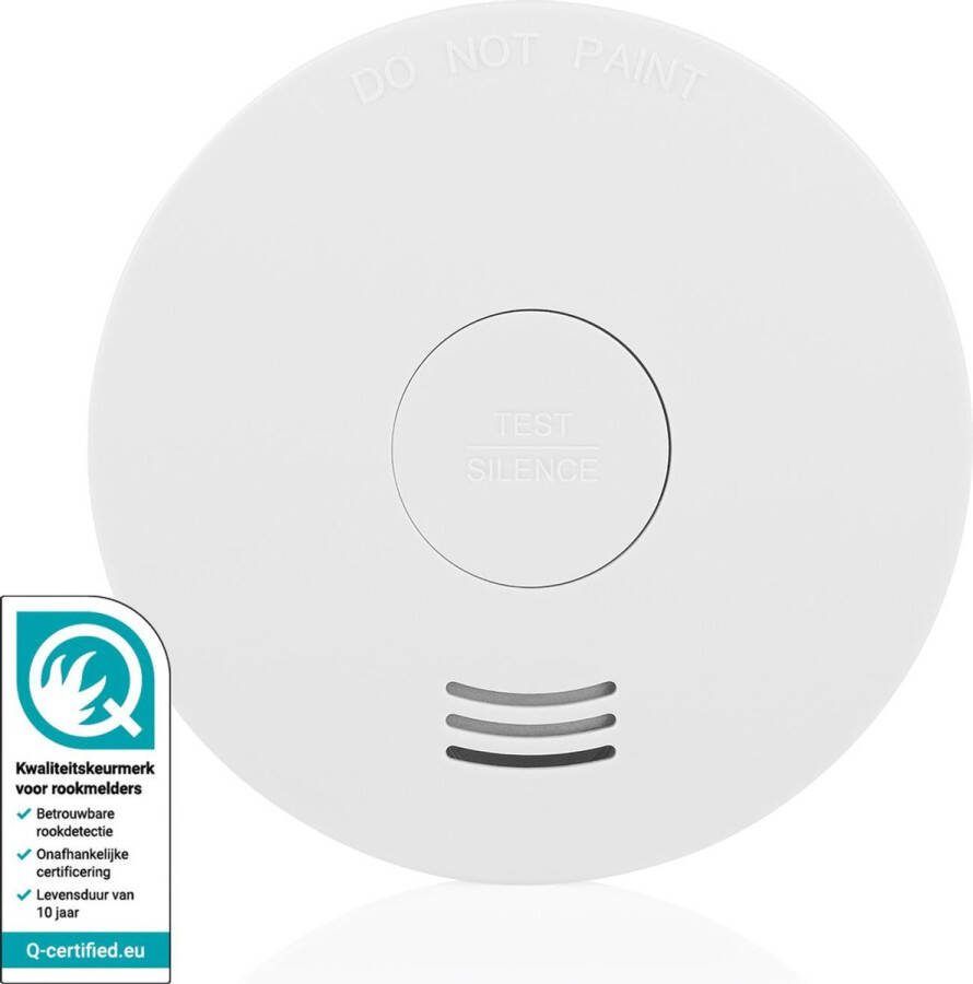 Smartwares Rookmelder FSM-12400 Inclusief 10 jaar batterij 10 Jaar sensor 85 dB Q-label