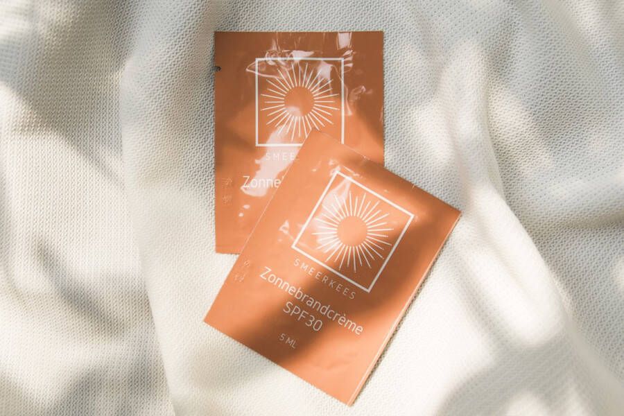 Smeerkees Zonnebrand Zonnebrandcrème sachets 200 stuk