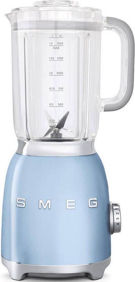 Smeg BLF01PBEU Blender 1 5L Pastelblauw OP=OP | Keuken- en Kookartikelen | Keuken&Koken | BLF01PBEU