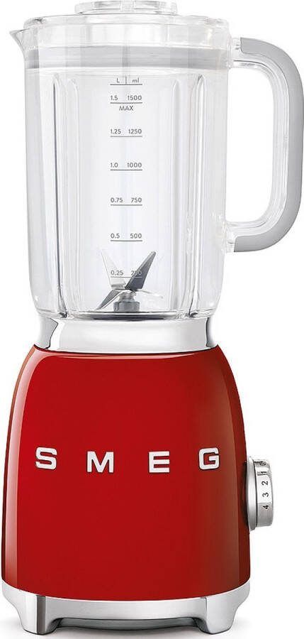 Smeg BLF01RDEU Blender 1 5L Rood OP=OP | Blenders | Keuken&Koken Keukenapparaten | BLF01RDEU